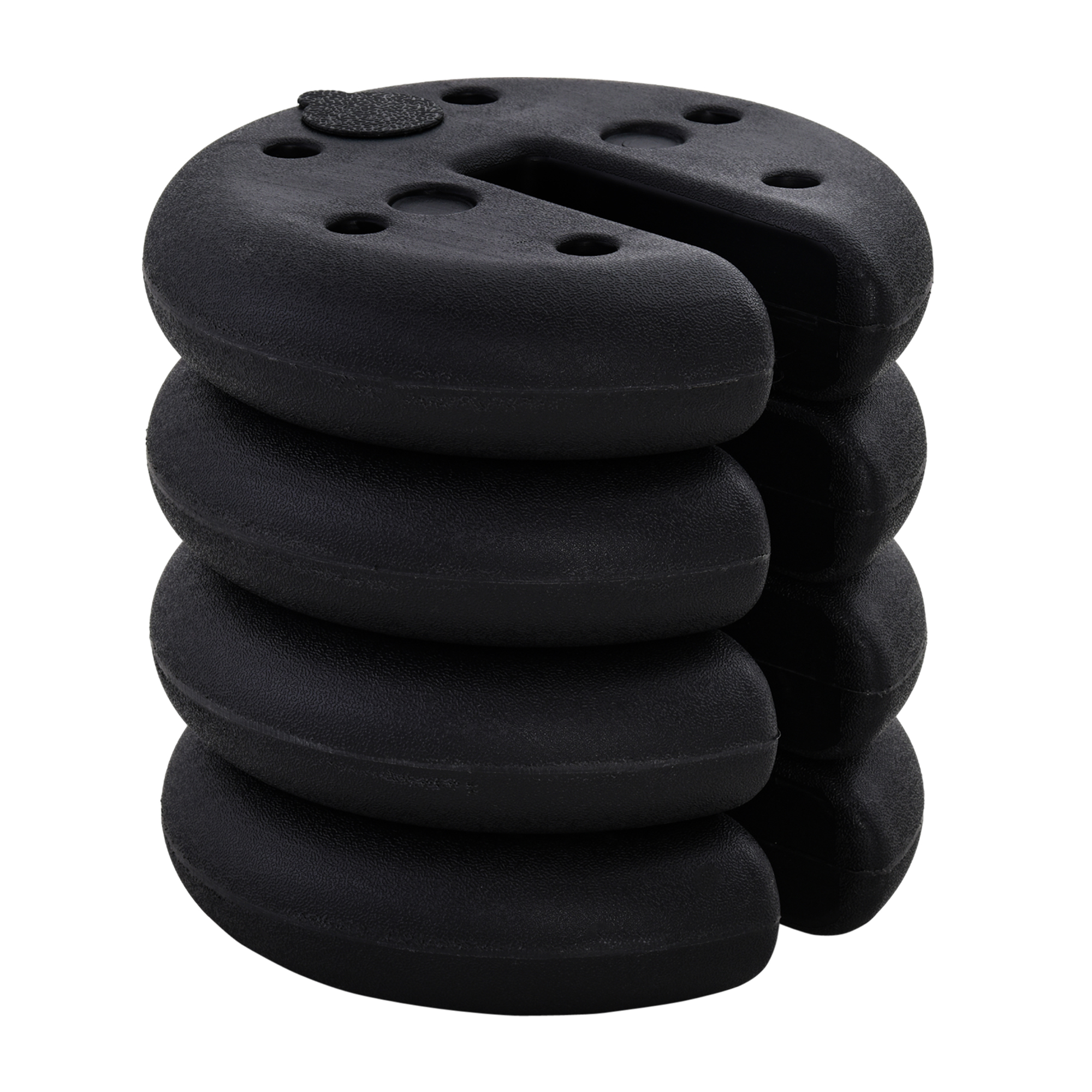 Outsunny Pop up Canopy Weight Set of 4, Heavy Duty Sand Fillable Tent Leg Weights for Marquee Party Tent Canopy, Total 20kg