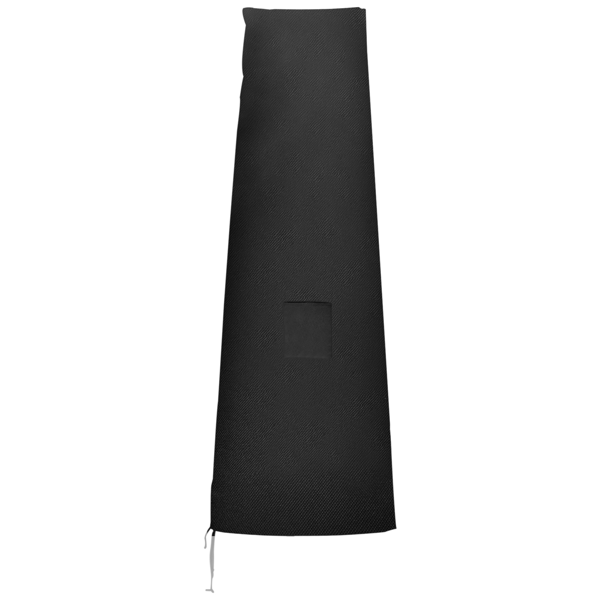 Outsunny Garden Parasol Cover, Waterproof Outdoor Cantilever Banana Umbrella Protector, 300D Oxford Fabric, 240 x 48/70 cm for 3 m Cantilever Parasol, Black